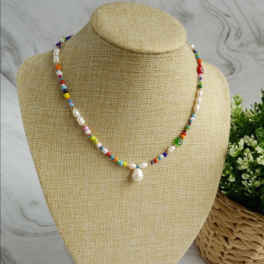 Beaded Multicolour Necklace